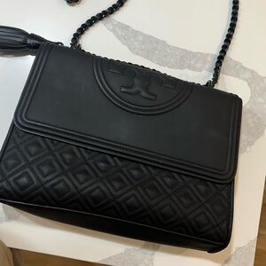 Fleming matte convertible shoulder bag